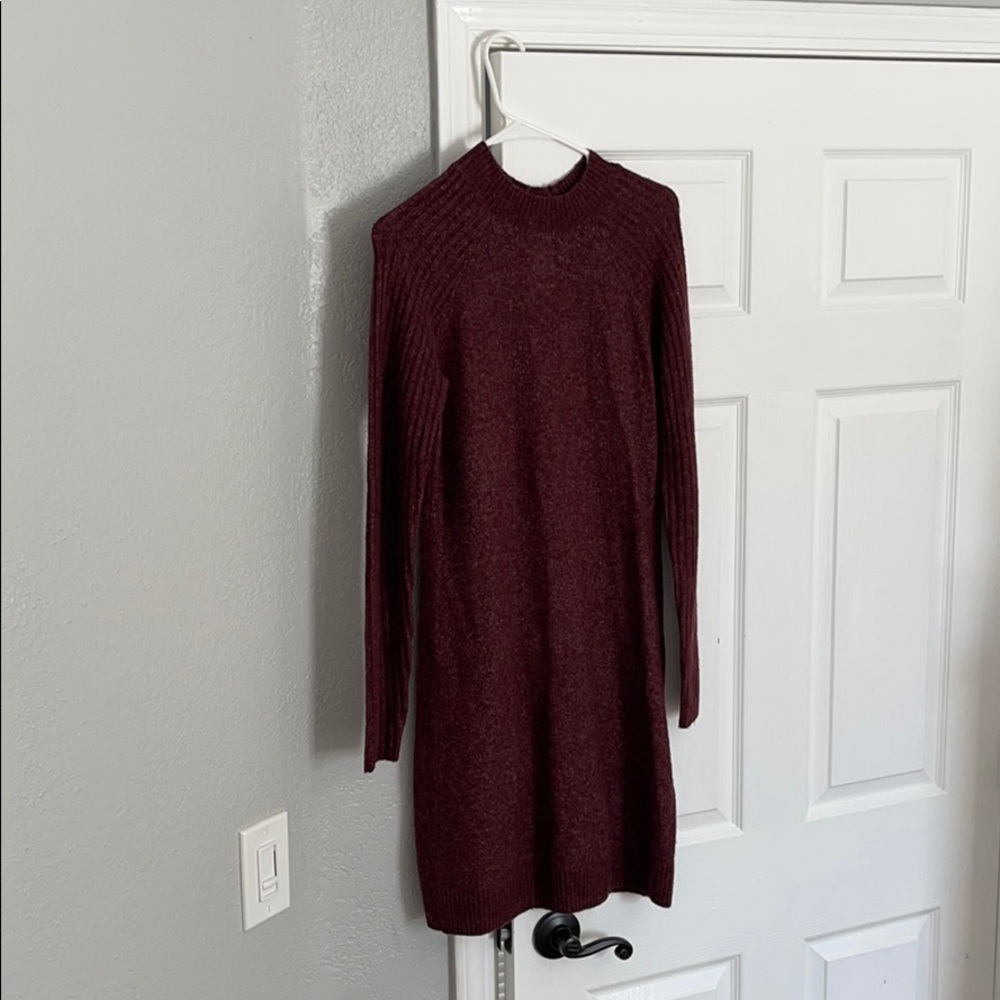Abercrombie & Fitch Burgundy Dress